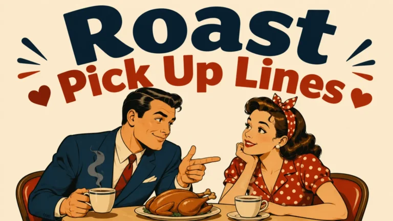 Roast Pick Up Lines