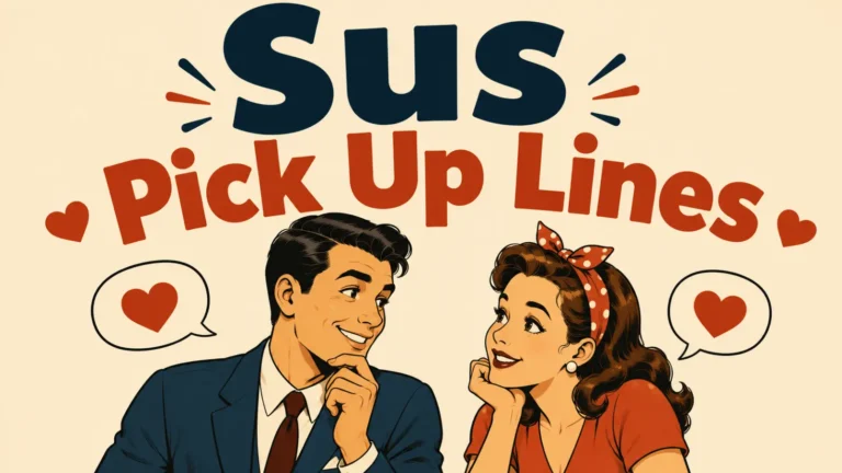 Sus Pick Up Lines