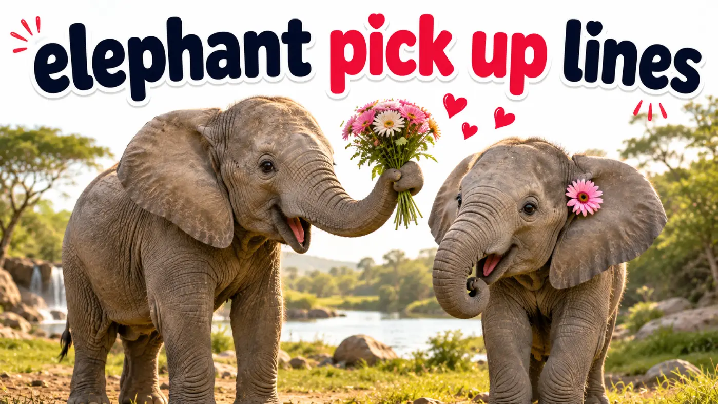 Elephant Pick Up Lines