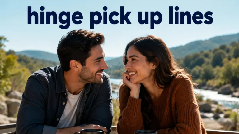 Hinge Pick Up Lines