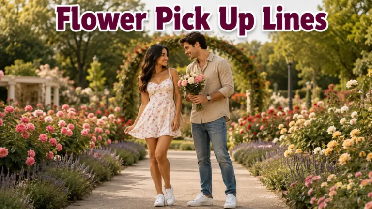 Flower Pick Up Lines