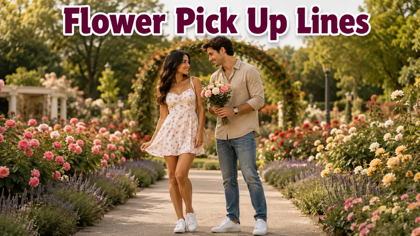 Flower Pick Up Lines