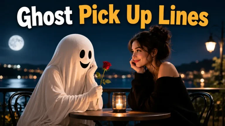 Ghost Pick Up Lines
