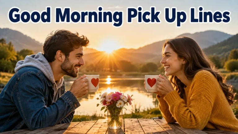 Good Morning Pick Up Lines