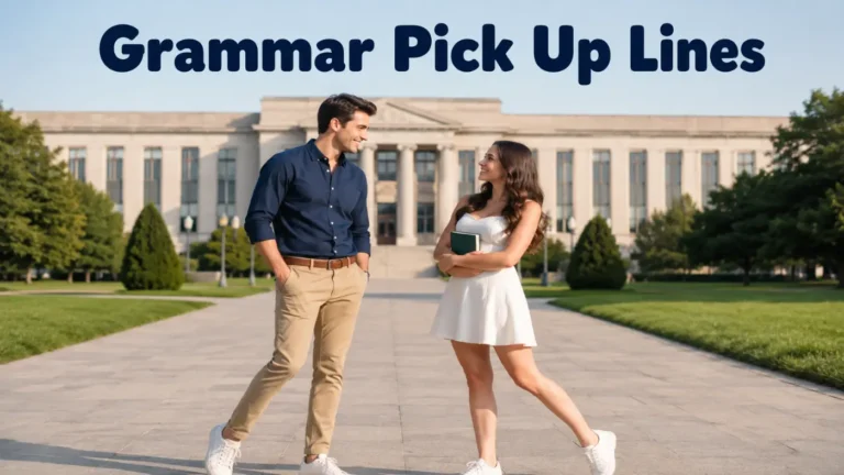 Grammar Pick Up Lines