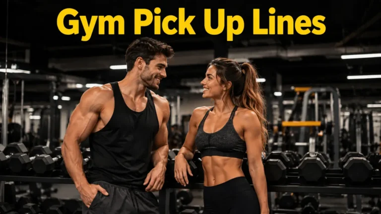Gym Pick Up Lines