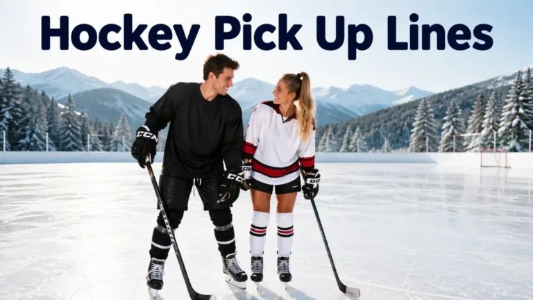 Hockey Pick Up Lines