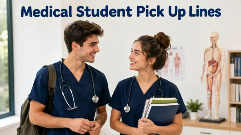 Medical Student Pick Up Lines