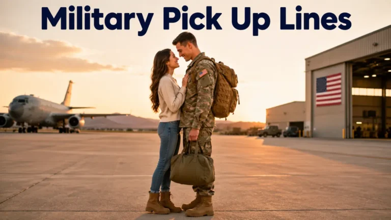 Military Pick Up Lines
