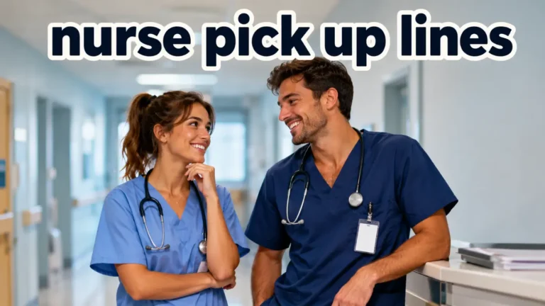 Nurse Pick Up Lines