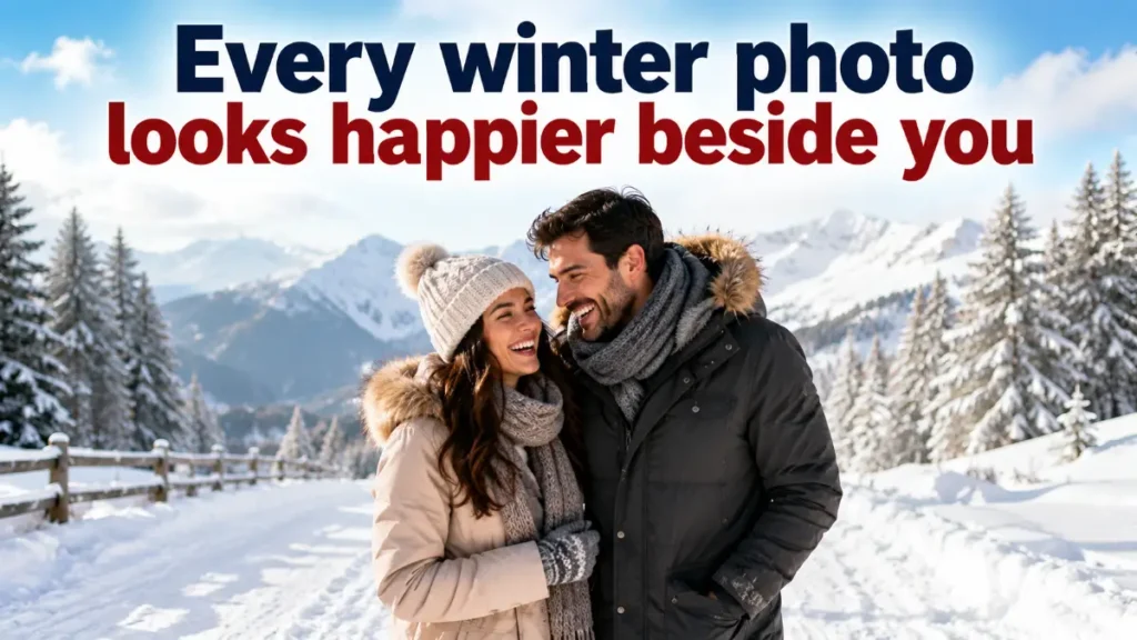 Cute Winter Pick Up Lines For Him