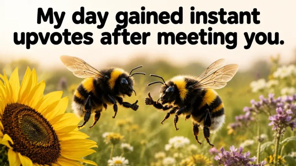 Bee Pick Up Lines Reddit Inspired Laughs