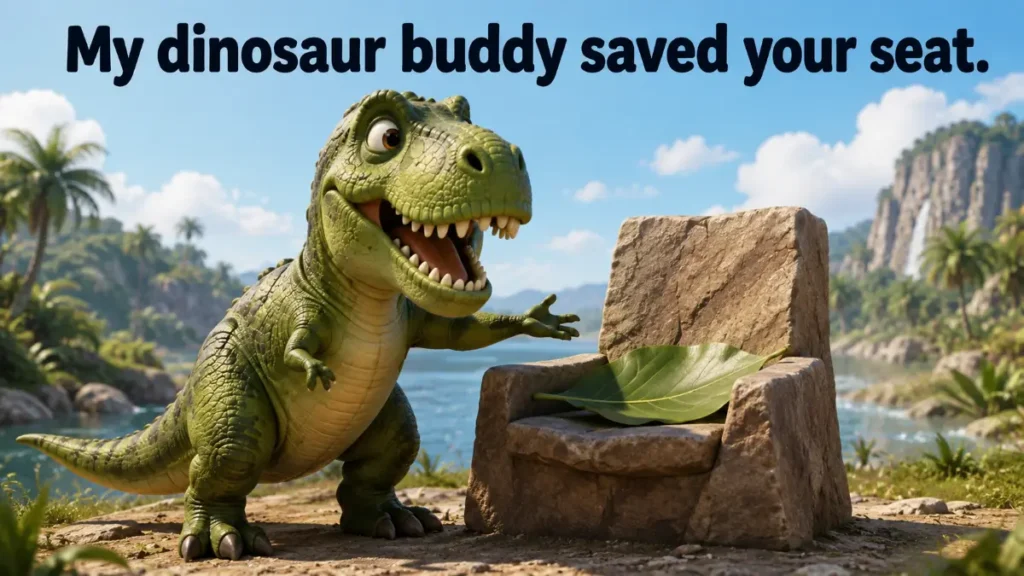 Prehistoric Pick Up Lines Full Of Fun