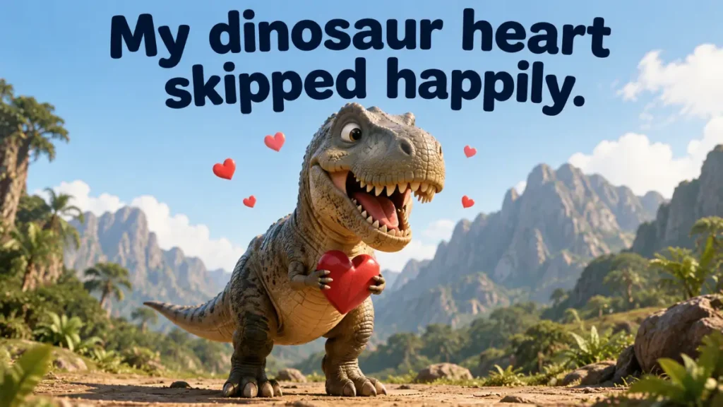 Cute Dinosaur Pick Up Lines For Smiles
