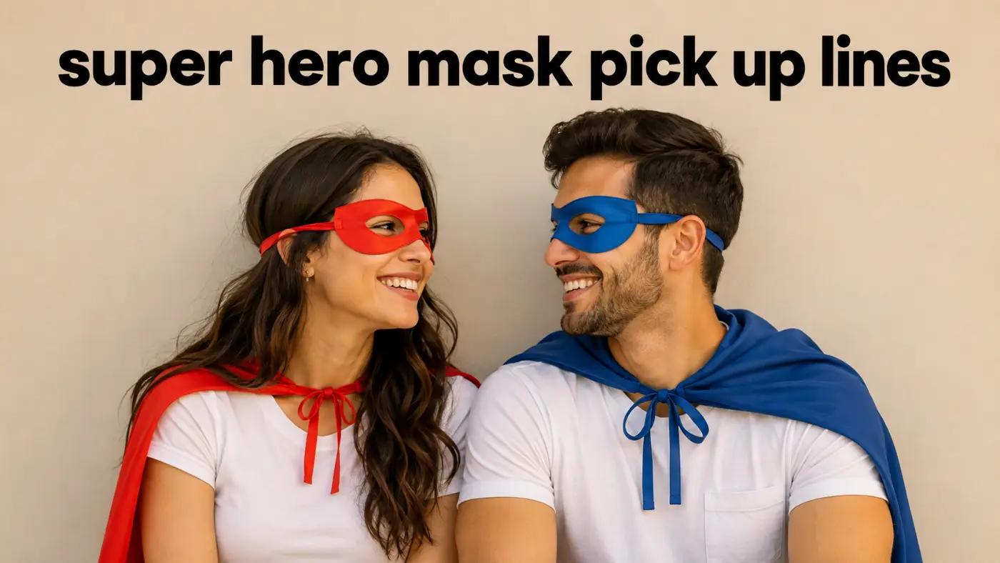 superhero pick up lines