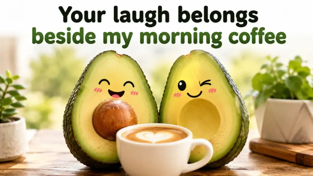 Cute Avocado Pick Up Lines For Crushes