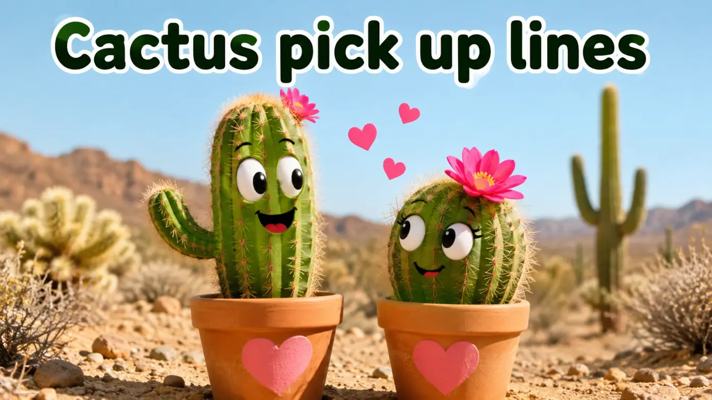 Cactus pick up lines