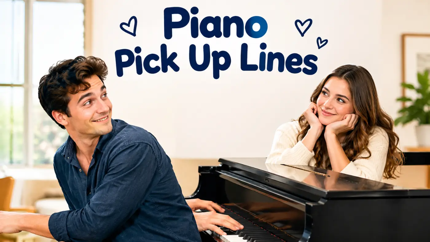 Piano pick up lines