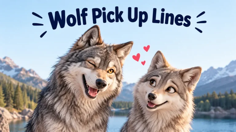 Wolf Pick Up Lines