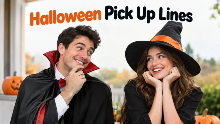 halloween pick up lines